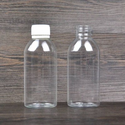 Wholesale 200ml Pet Empty Plastic Cough Syrup Medicine Bottle Oral Liquid Bottle Juice Bottle Top Quality